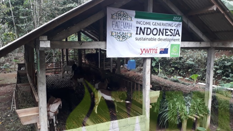 Desa Burat Dapat Bantuan Kambing
