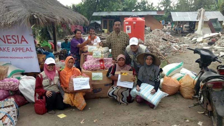 Emergency response gempa Lombok – NTB 2018