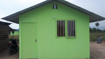 Pembangunan 50 unit shelter Kecamatan Dolo Selatan Kabupaten Sigi Sulawesi Tengah