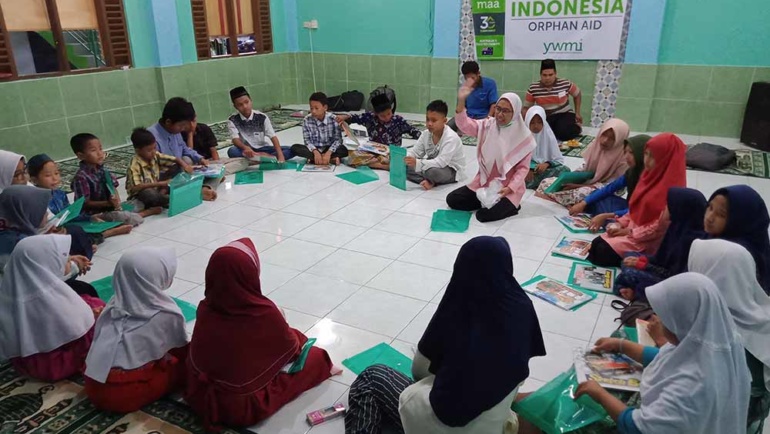 Dengan dukungan MAA Internasional Australia, YWMI membantu 27 Anak Yatim di Bantul.