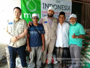 Bantuan tanggap darurat untuk masyarakta Sulawesi Tengah akibat gempa dan tsunami