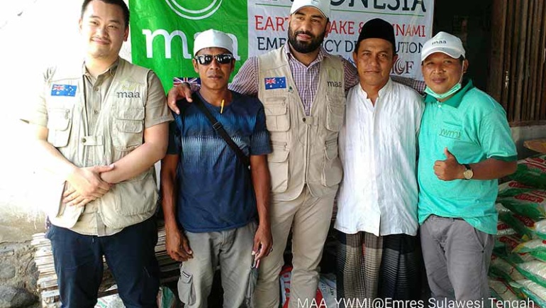 Bantuan tanggap darurat untuk masyarakta Sulawesi Tengah akibat gempa dan tsunami