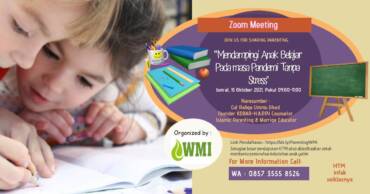 Undangan sharing parenting ZOOM MEET Untuk bunda-bunda pendamping ananda belajar online ____________